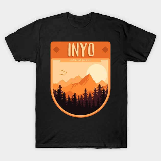 Inyo National Forest T-Shirt by soulfulprintss8